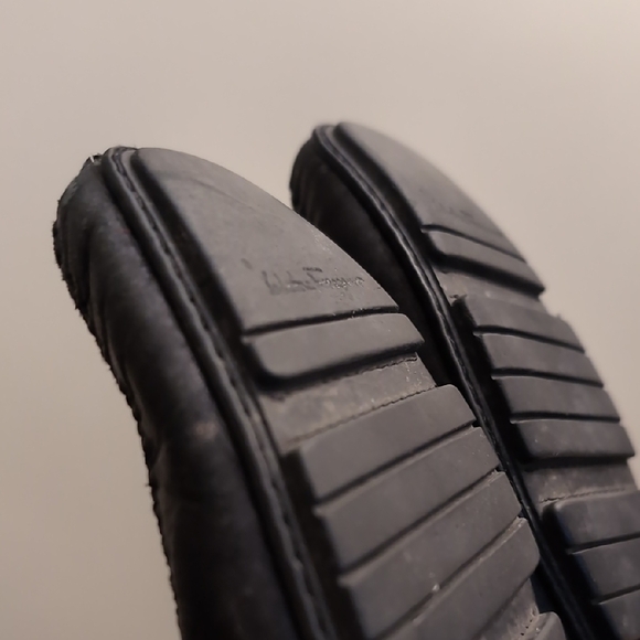 Salvatore Ferragamo Black Leather Loafers - Picture 7 of 7